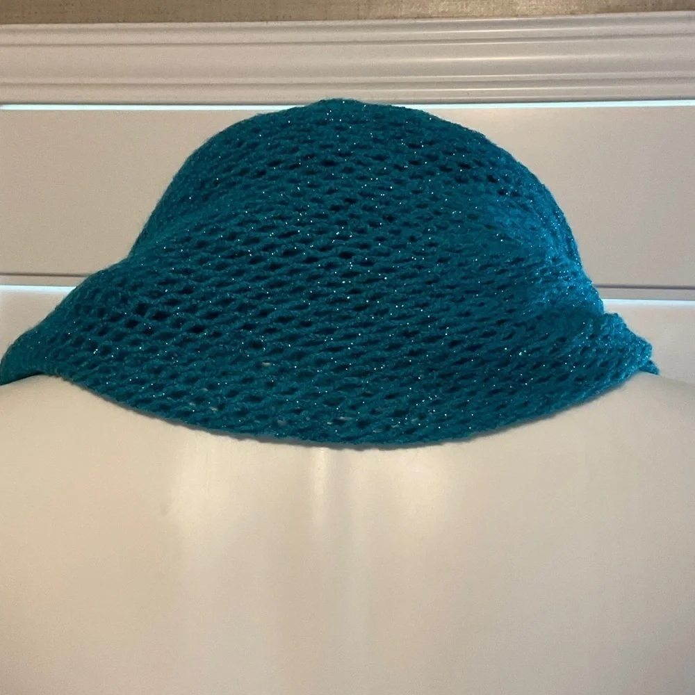 Chic Teal Knit Infinity Scarf